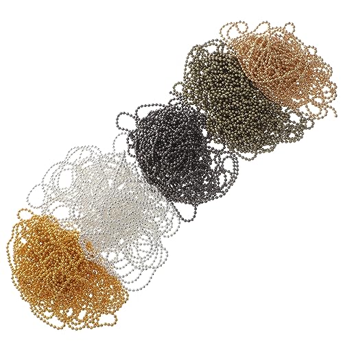 OFFIGAM 5Stücke Metallperlen Kettenverlängerung für DIY Armband und Schlüsselanhänger Antikmessing und Vielseitig Einsetzbar für Bastelarbeiten OFFIGAM 5Stücke Metallperlen Kettenverlängerung für DIY Armband und Schlüsselanhänger Antikmessing und Vielseitig Einsetzbar für Bastelarbeiten von OFFIGAM