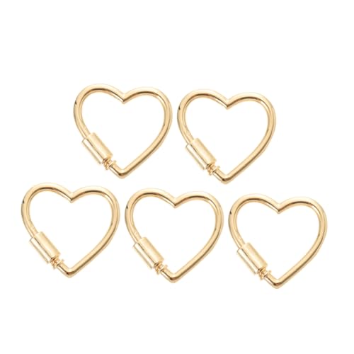 OFFIGAM 5Stücke Metallverschlüsse für Schmuckherstellung DIY Halsketten und Armbandverbinder Langlebig und Einfach zu Verwenden Projekte und Schmuckdesigns OFFIGAM 5Stücke Metallverschlüsse für Schmuckherstellung DIY Halsketten und Armbandverbinder Langlebig und Einfach zu Verwenden Projekte und Schmuckdesigns von OFFIGAM