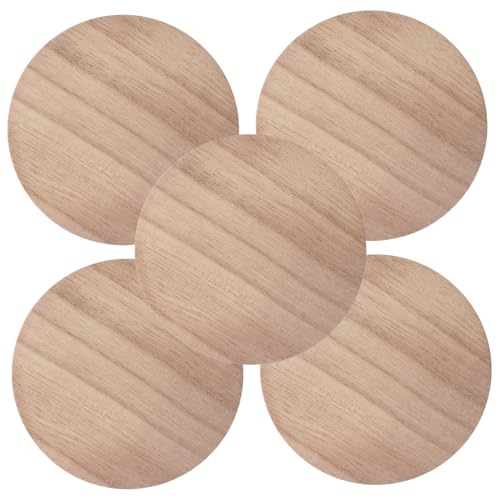 OFFIGAM 5Stücke Runde Holzscheiben Unbehandelte Holzscheiben Für Bastelarbeiten DIY Holzplatten Für Dekoration Hochzeiten Und Kunstprojekte OFFIGAM 5Stücke Runde Holzscheiben Unbehandelte Holzscheiben Für Bastelarbeiten DIY Holzplatten Für Dekoration Hochzeiten Und Kunstprojekte von OFFIGAM