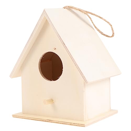 OFFIGAM 6 Stück Diy Holz Vogelhaus Unvollendete Simulation Vogelkäfige für Bastelset zum Bemalen und Gestalten Pädagogisches für Zuhause und Büro OFFIGAM 6 Stück Diy Holz Vogelhaus Unvollendete Simulation Vogelkäfige für Bastelset zum Bemalen und Gestalten Pädagogisches für Zuhause und Büro von OFFIGAM