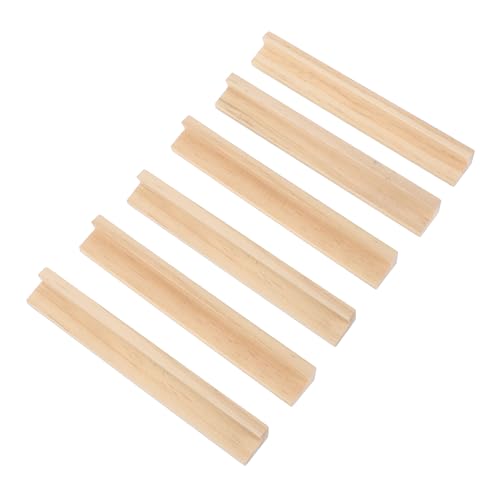 OFFIGAM 6 Stück Englische Alphabetbasis Domino-Ständer Domino-Halter-Racks Dominoständer aus Holz Fliesenhalter Zubehör für Brettspiele Briefablagen für Lebensmittel Kiefernholz Beige OFFIGAM 6 Stück Englische Alphabetbasis Domino-Ständer Domino-Halter-Racks Dominoständer aus Holz Fliesenhalter Zubehör für Brettspiele Briefablagen für Lebensmittel Kiefernholz Beige von OFFIGAM