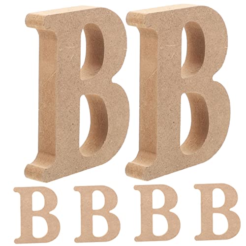 OFFIGAM 6 Stück Teiliges DIY Holzbuchstaben Unvollendete Holzbuchstaben Deko für Hochzeit Geburtstagsfeier oder Babyparty Kreative und Praktische Raumgestaltung von OFFIGAM