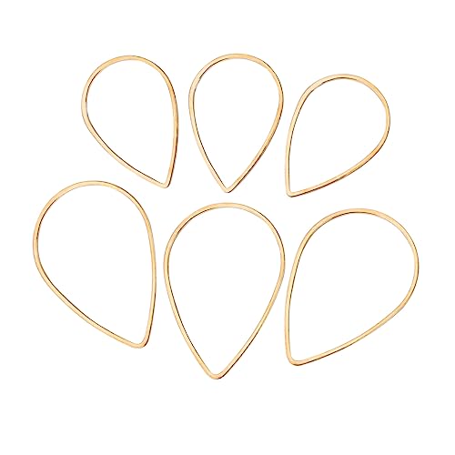 OFFIGAM 60 Stück Teiliges Kupfer Anhängern für DIY Schmuckherstellung Geometrische Tropfen Ohrringe K Gold für Frauen und Mädchen Schmuckzubehör und Bastelbedarf OFFIGAM 60 Stück Teiliges Kupfer Anhängern für DIY Schmuckherstellung Geometrische Tropfen Ohrringe K Gold für Frauen und Mädchen Schmuckzubehör und Bastelbedarf von OFFIGAM
