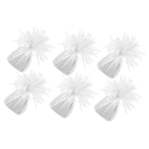 OFFIGAM 6Stücke Ballongewichte Hülle Robuste und Wiederverwendbare Beschwerer für Helium und Latexballons für Hochzeiten und Geburtstagsfeiern von OFFIGAM