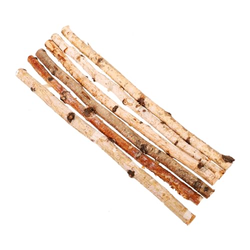 OFFIGAM 6Stücke Natürliche Holzstäbchen für DIY Projekte Dekorative Bastelstäbchen Sicherem Naturholz für Dekorationen und Arrangements OFFIGAM 6Stücke Natürliche Holzstäbchen für DIY Projekte Dekorative Bastelstäbchen Sicherem Naturholz für Dekorationen und Arrangements von OFFIGAM