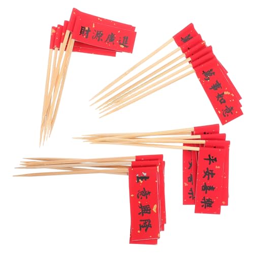 OFFIGAM 72 Stück Chinesische Kuchenpicker für Geburtstags und Neujahrsdekorationen Elegante Tortenornamente für und Desserts für Jede OFFIGAM 72 Stück Chinesische Kuchenpicker für Geburtstags und Neujahrsdekorationen Elegante Tortenornamente für und Desserts für Jede von OFFIGAM