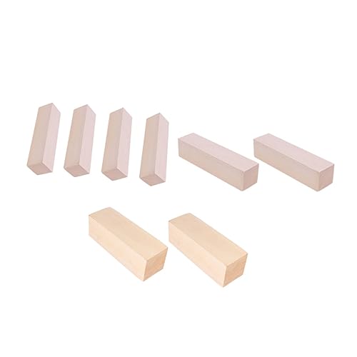 OFFIGAM 8 Stück DIY Holzplatten Unbehandelte Naturholz Blöcke für Kunsthandwerk für Schnitzen Malen und Kreative Bastelprojekte Holzmaterial für Familienaktivitäten OFFIGAM 8 Stück DIY Holzplatten Unbehandelte Naturholz Blöcke für Kunsthandwerk für Schnitzen Malen und Kreative Bastelprojekte Holzmaterial für Familienaktivitäten von OFFIGAM