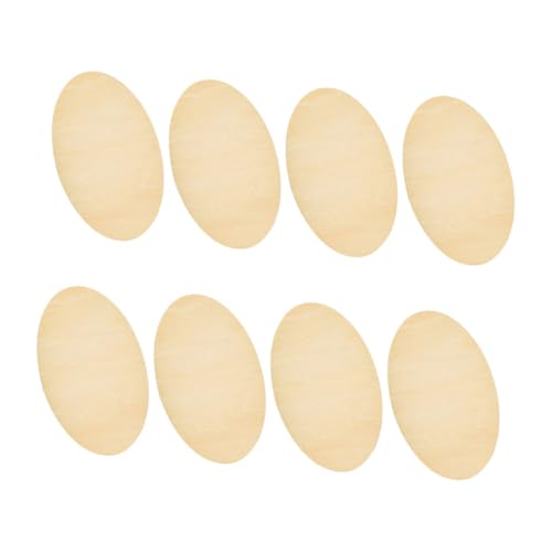 OFFIGAM 8 Stück Ovale Holzspäne Holzscheiben Unbemalte Holzformen Holzhandwerk Für Souvenirs Holzleerausschnitte Holzschmuck Zum Bemalen Schild Aus Holz Beige Buchsbaum OFFIGAM 8 Stück Ovale Holzspäne Holzscheiben Unbemalte Holzformen Holzhandwerk Für Souvenirs Holzleerausschnitte Holzschmuck Zum Bemalen Schild Aus Holz Beige Buchsbaum von OFFIGAM