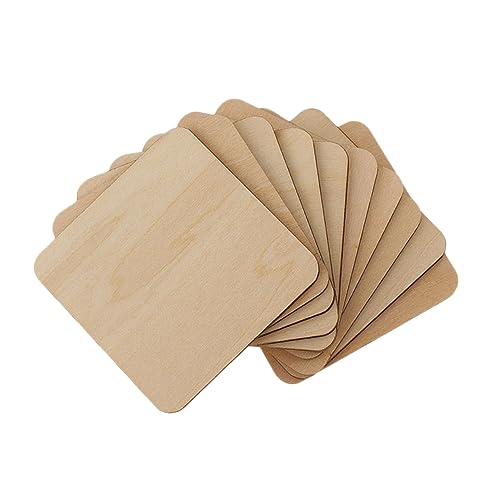 OFFIGAM 80 Stück Hölzerne quadratische Holzscheiben Ausbildung Chip Quadrate bunt Bambus OFFIGAM 80 Stück Hölzerne quadratische Holzscheiben Ausbildung Chip Quadrate bunt Bambus von OFFIGAM
