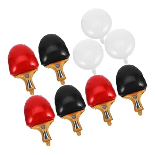 OFFIGAM 9 Stück Teiliges Tischtennis-ballon Realistischen Tennisball Schlägerformen Wiederverwendbare Sportparty-dekoration für Interaktive Geburtstags Sportveranstaltungen OFFIGAM 9 Stück Teiliges Tischtennis-ballon Realistischen Tennisball Schlägerformen Wiederverwendbare Sportparty-dekoration für Interaktive Geburtstags Sportveranstaltungen von OFFIGAM