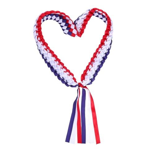 OFFIGAM Abschlussband Leis Halskette Handgewebtem Polyester Verstellbare Elastische Graduierungsgarland für Hochschulabschlüsse und Partyzubehör von OFFIGAM