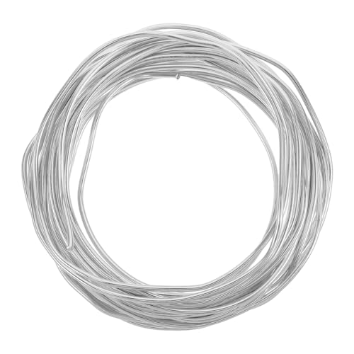 OFFIGAM Aluminiumdraht Biegsamer Basteldraht für Schmuckherstellung DIY Projekte Gartenarbeiten und Weihnachtsdekoration Flexibel und Langlebig für Kreative Ideen von OFFIGAM