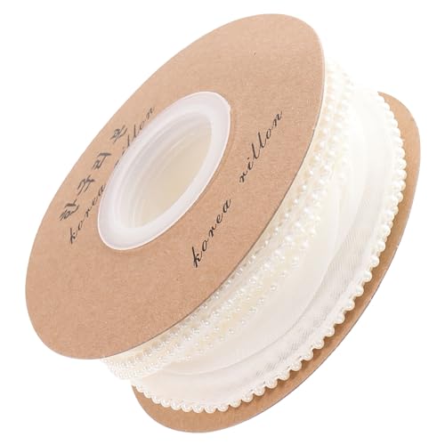 OFFIGAM Breites Dekorationsband mit Perlen Exquisites DIY Zubehöroband für Hochzeiten Partys und Blumenprojekte Yards Perlweiß Hochwertigem Gefertigt OFFIGAM Breites Dekorationsband mit Perlen Exquisites DIY Zubehöroband für Hochzeiten Partys und Blumenprojekte Yards Perlweiß Hochwertigem Gefertigt von OFFIGAM