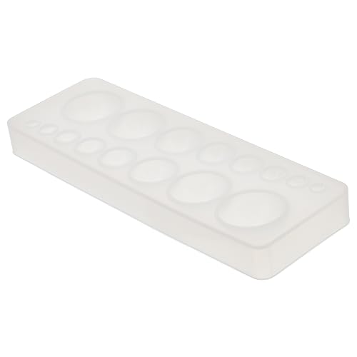 OFFIGAM DIY Epoxidharz Silikonform für Runde Edelsteine Teiliges für Kunstprojekte und Heimdekoration Leicht zu Transportieren Lagern OFFIGAM DIY Epoxidharz Silikonform für Runde Edelsteine Teiliges für Kunstprojekte und Heimdekoration Leicht zu Transportieren Lagern von OFFIGAM