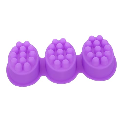 OFFIGAM DIY Silikonform zur Seifenherstellung Oval mit Massagebürstendesign für Handgefertigte Bastelprojekte und Duftkerzen Stapelbar für Einfachen Stauraum OFFIGAM DIY Silikonform zur Seifenherstellung Oval mit Massagebürstendesign für Handgefertigte Bastelprojekte und Duftkerzen Stapelbar für Einfachen Stauraum von OFFIGAM
