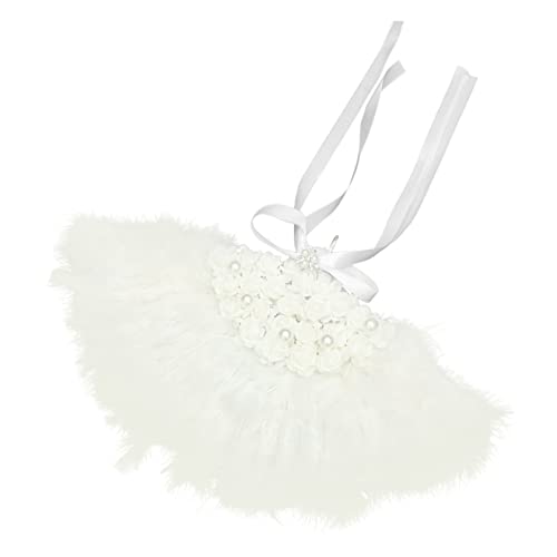 OFFIGAM Eleganter Faltfächer aus Plume mit Rosenblüten Design für Hochzeiten Partys und Bühnenaufführungen Leicht Tragbar und als Fotorequisite Geeignet OFFIGAM Eleganter Faltfächer aus Plume mit Rosenblüten Design für Hochzeiten Partys und Bühnenaufführungen Leicht Tragbar und als Fotorequisite Geeignet von OFFIGAM