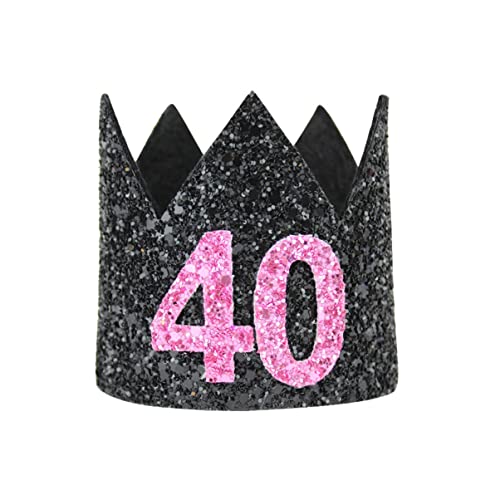 OFFIGAM Geburtstagshut Neuheit Hüte Krone Erwachsenenparty Partyhüte aus Metall Geburtstagsdekorationen Hut zum Geburtstag Geburtstagskappe Glitzerhut OFFIGAM Geburtstagshut Neuheit Hüte Krone Erwachsenenparty Partyhüte aus Metall Geburtstagsdekorationen Hut zum Geburtstag Geburtstagskappe Glitzerhut von OFFIGAM