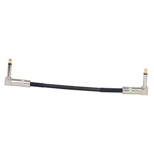 OFFIGAM Gitarren Stromversorgungskabel Metallstecker Adapterkabel für Musiker Geeignet für Effektive Gitarrenpedale Leicht und Tragbar für Auftritte und Proben von OFFIGAM