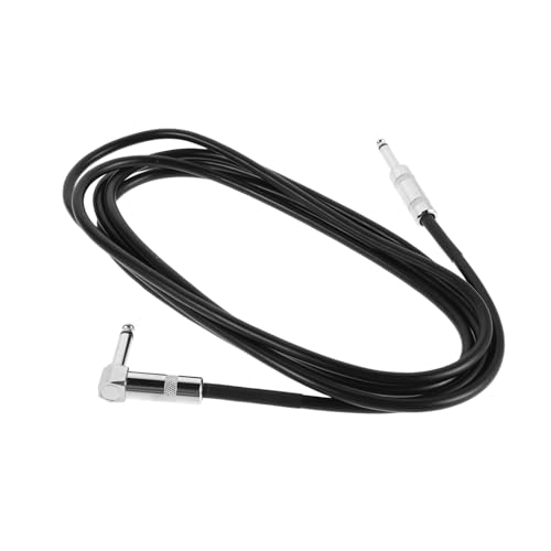 OFFIGAM Gitarrenkabel Abgewinkelter Stecker Geräuschreduzierung Hochwertige Audioübertragung für Akustik und Gitarre Bass für Aufnahmen und Live Performances von OFFIGAM
