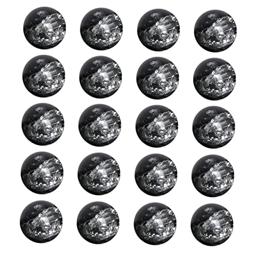 OFFIGAM Glasperlen wohnungsdeko bastelzeug mamatagsgeschenke beads Perlen für die Herstellung von Armbändern Perlen für Schmuckhersteller modische Perlen Bastelperlen selber machen Black von OFFIGAM