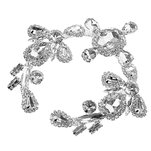 OFFIGAM Glitzer Applikationsdekor Strass Patch für Kleidung und Schuhe Langlebig Einzigartiges Design für DIY Dekoration und Vielseitig Einsetzbar von OFFIGAM
