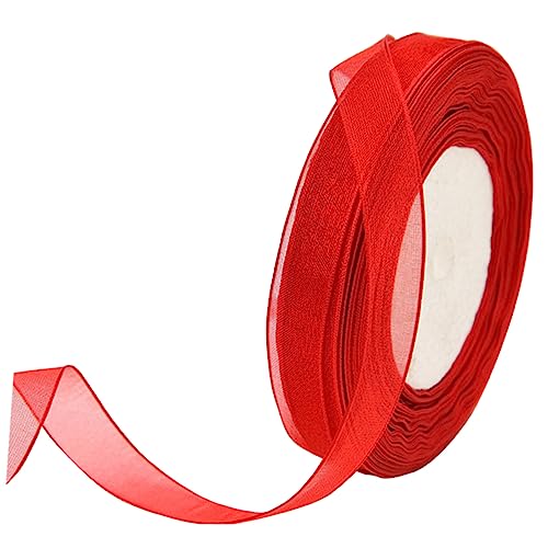OFFIGAM Gürtel aus Schneegaze grünes Band rosa Schleife Hutband Band zum Verpacken Satinband zum Einwickeln seidenband ribbon ziehschleifenband ripsband Blumenwickband Wickelband Nylon rot OFFIGAM Gürtel aus Schneegaze grünes Band rosa Schleife Hutband Band zum Verpacken Satinband zum Einwickeln seidenband ribbon ziehschleifenband ripsband Blumenwickband Wickelband Nylon rot von OFFIGAM