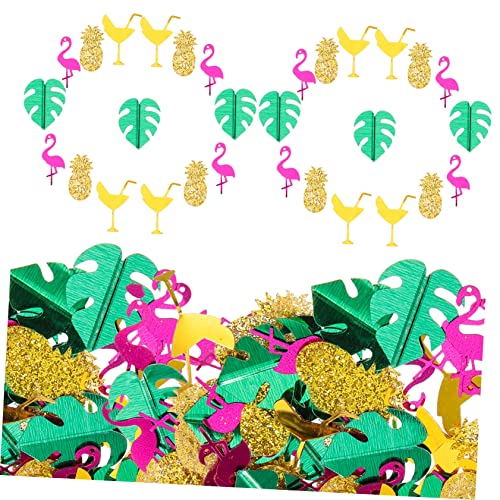 OFFIGAM Hawaiian Flamingo Konfetti Tropische Tischdeko für Sommerpartys Hochzeiten Feiern für Scrapbooking Einladungen DIY Projekte OFFIGAM Hawaiian Flamingo Konfetti Tropische Tischdeko für Sommerpartys Hochzeiten Feiern für Scrapbooking Einladungen DIY Projekte von OFFIGAM