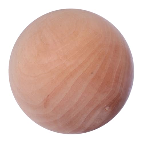 OFFIGAM Holzkugel für DIY Projekte Unbehandelte Runde Holzball für Bastelarbeiten und Dekoration Natürliche Holzoberfläche für Schreibprojekte OFFIGAM Holzkugel für DIY Projekte Unbehandelte Runde Holzball für Bastelarbeiten und Dekoration Natürliche Holzoberfläche für Schreibprojekte von OFFIGAM