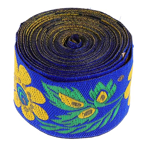 OFFIGAM Jacquard-Gurtband gewebter Stoffbesatz Spitze Blumen- Lieferungen Hochzeit für besticktes Band besticktes Jacquardband Jacquard-Besatz besticktes gewebtes Band Polyestergarn Blau OFFIGAM Jacquard-Gurtband gewebter Stoffbesatz Spitze Blumen- Lieferungen Hochzeit für besticktes Band besticktes Jacquardband Jacquard-Besatz besticktes gewebtes Band Polyestergarn Blau von OFFIGAM