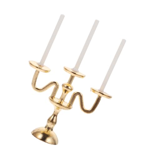 OFFIGAM Lebensmittelspielzeugmodell Mit Kerzenlampe Fee Ornamente Künstliche Kerze Puppenhaus Miniatur Bausatz Selber Machen Kleiner Kerzenhalter Puppenständer Miniaturen Legierung Golden OFFIGAM Lebensmittelspielzeugmodell Mit Kerzenlampe Fee Ornamente Künstliche Kerze Puppenhaus Miniatur Bausatz Selber Machen Kleiner Kerzenhalter Puppenständer Miniaturen Legierung Golden von OFFIGAM
