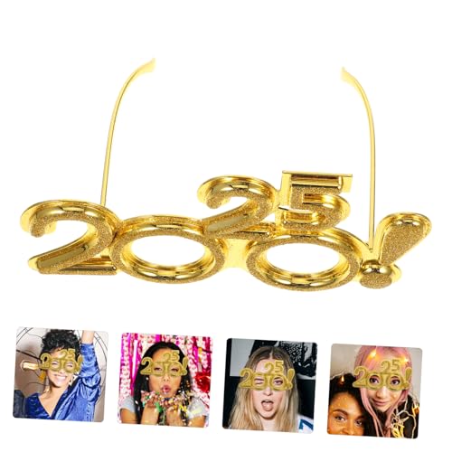 OFFIGAM Partybrille Lustige Eyewear Spaßbrille für Silvester Neujahr Feier Festival Accessoire OFFIGAM Partybrille Lustige Eyewear Spaßbrille für Silvester Neujahr Feier Festival Accessoire von OFFIGAM