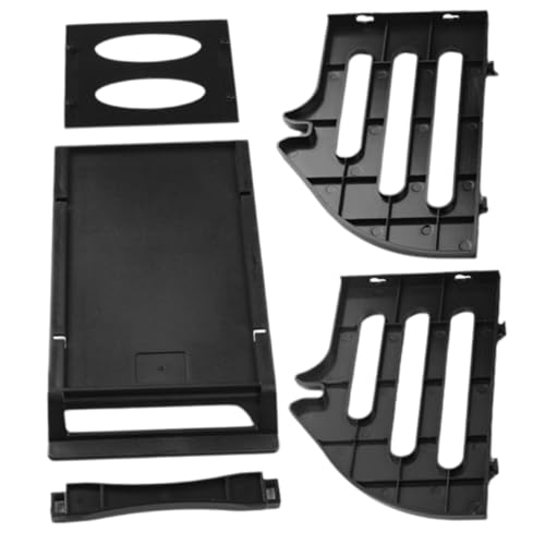 OFFIGAM Professioneller Etikettenhalter aus Kunststoff Stabiler Rollenhalter für Versandetiketten Multifunktionaler Desktop labelständer zur Effizienten Etikettenaufbewahrung Verwendung von OFFIGAM