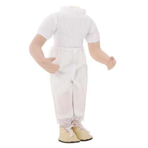 OFFIGAM Puppenkörper Zubehör Keramik Puppenfigur DIY Puppen Körper Teil Langlebig und Wiederverwendbar für Eltern Interaktion und Kreative Bastelprojekte OFFIGAM Puppenkörper Zubehör Keramik Puppenfigur DIY Puppen Körper Teil Langlebig und Wiederverwendbar für Eltern Interaktion und Kreative Bastelprojekte von OFFIGAM