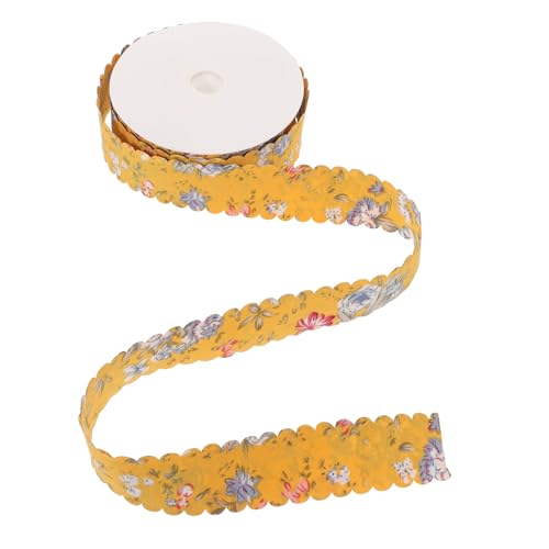 OFFIGAM Retro Stil Besticktes Band Bunte Blumenmuster Satinband für Diy Haaraccessoires Dekoration von Kleidung und Yards OFFIGAM Retro Stil Besticktes Band Bunte Blumenmuster Satinband für Diy Haaraccessoires Dekoration von Kleidung und Yards von OFFIGAM