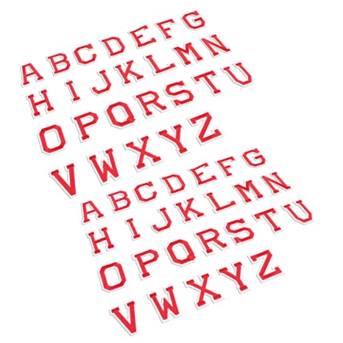 OFFIGAM Satz Buchstaben-Patch Etiketten selbst Briefe Großbuchstaben Zurück Initial bügeleisen Kleidungsflicken Eisenalphabetbrief Buchstaben für Kleidung aufnähen rot OFFIGAM Satz Buchstaben-Patch Etiketten selbst Briefe Großbuchstaben Zurück Initial bügeleisen Kleidungsflicken Eisenalphabetbrief Buchstaben für Kleidung aufnähen rot von OFFIGAM