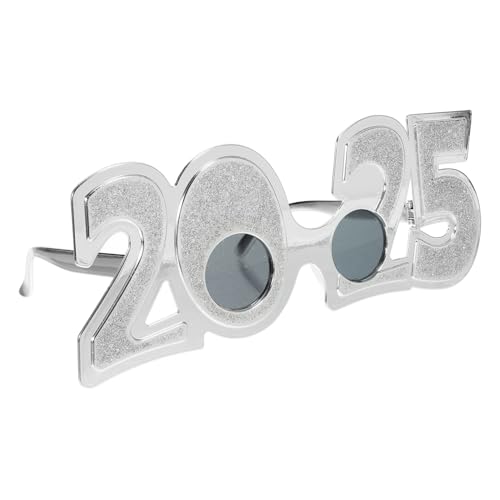 OFFIGAM Silvester Party Brille Digitale Gerade Form Silbern Stylische Eyewear Party Dekoration Foto Requisite für Jahreswechsel Feier OFFIGAM Silvester Party Brille Digitale Gerade Form Silbern Stylische Eyewear Party Dekoration Foto Requisite für Jahreswechsel Feier von OFFIGAM