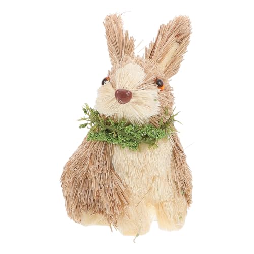 OFFIGAM Strohhase Im Bauernhausstil Rustikale Osterhasen Bauernhaus Tischdekoration Strohhandwerk Tischhasenstatue Osterhasenschmuck Bauernhaus Mittelstücke Für Tische OFFIGAM Strohhase Im Bauernhausstil Rustikale Osterhasen Bauernhaus Tischdekoration Strohhandwerk Tischhasenstatue Osterhasenschmuck Bauernhaus Mittelstücke Für Tische von OFFIGAM