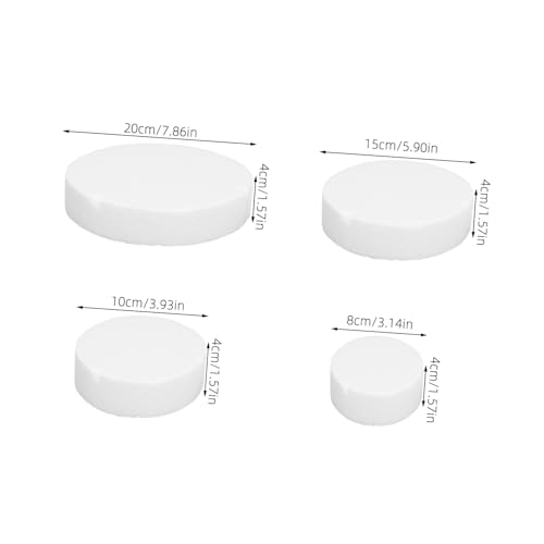 OFFIGAM Stufiges Schaummodell für Tortendekoration Wiederverwendbar Robust mit Verschiedenen Durchmessern für Fondant Icing und Kreative Tortengestaltung Vielseitiges Cake Design Zubehör von OFFIGAM