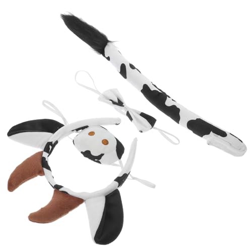 OFFIGAM Teiliges Tierkopfschmuck Set mit Haarreif Fliege und Falscher Nase für Faschingspartys und Cosplay OFFIGAM Teiliges Tierkopfschmuck Set mit Haarreif Fliege und Falscher Nase für Faschingspartys und Cosplay von OFFIGAM