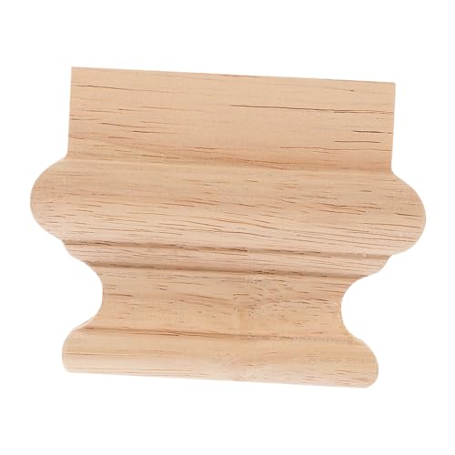 OFFIGAM Unlackiertes Holz Geschnitztes Möbelapplique Römischer Säulenkapitell Onlay Leichte Holzdekorverzierung für Türen Schränke DIY Möbelveredelung Vielseitig für Wände und Decken OFFIGAM Unlackiertes Holz Geschnitztes Möbelapplique Römischer Säulenkapitell Onlay Leichte Holzdekorverzierung für Türen Schränke DIY Möbelveredelung Vielseitig für Wände und Decken von OFFIGAM
