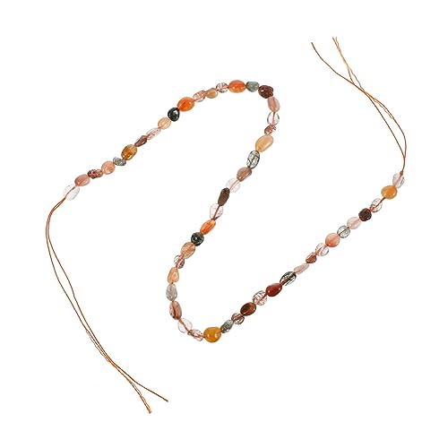 OFFIGAM Unregelmäßige Natursteinperlen für DIY Schmuck Handgefertigte Kette Farbwechsel Edelsteinen für Armbänder und Hochwertige und Langlebige Bastelperlen als für Kreative von OFFIGAM