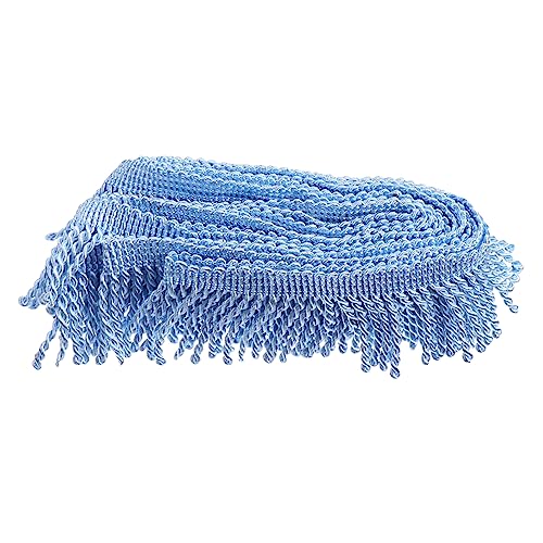 OFFIGAM Vorhangspitzenhilfsmaterialien Verschönert Stickerei Verzerrungen Rüsche Kanten Gold Trimmen Fransen Verschönerung Schwer Nähen Vorhänge Perlen Blue Polyester OFFIGAM Vorhangspitzenhilfsmaterialien Verschönert Stickerei Verzerrungen Rüsche Kanten Gold Trimmen Fransen Verschönerung Schwer Nähen Vorhänge Perlen Blue Polyester von OFFIGAM