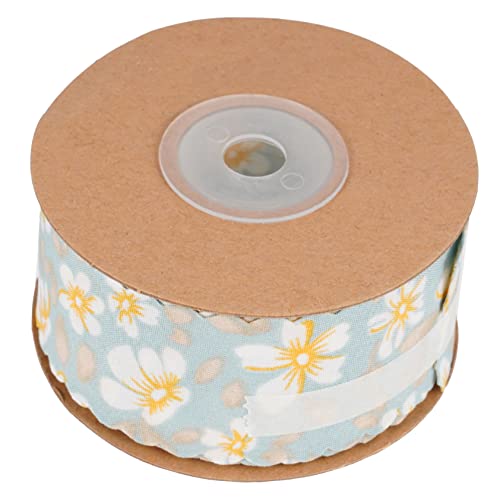 OFFIGAM Wellenrand Geschenkband mit Blumenmuster Yards DIY Bastelband für Verpackungen Hochzeiten Partys Hochwertigem Einfach Zuschneidbar und Krumpffrei OFFIGAM Wellenrand Geschenkband mit Blumenmuster Yards DIY Bastelband für Verpackungen Hochzeiten Partys Hochwertigem Einfach Zuschneidbar und Krumpffrei von OFFIGAM