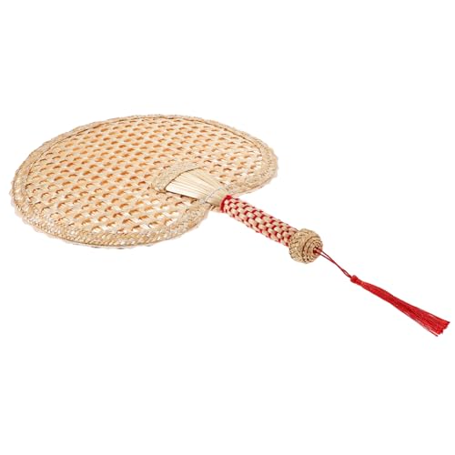 OFFIGAM Woven Handfächer Sommer Fächer aus Tragbarer Handfächer für Sommer Strand und Partys Leichter Handventilator mit Natürlichem Design und Einfacher Handhabung OFFIGAM Woven Handfächer Sommer Fächer aus Tragbarer Handfächer für Sommer Strand und Partys Leichter Handventilator mit Natürlichem Design und Einfacher Handhabung von OFFIGAM