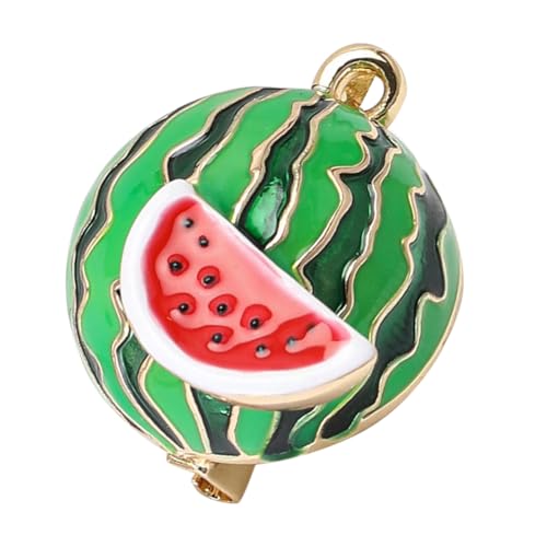 OFFIGAM hawaiianische Broschen geburtstagsgeschenk muttertagsgeschenk Frauen Broschennadeln Obst-Email-Schmuck süße Pins für Taschen Brosche mit Wassermelone süße nadel Legierung Green OFFIGAM hawaiianische Broschen geburtstagsgeschenk muttertagsgeschenk Frauen Broschennadeln Obst-Email-Schmuck süße Pins für Taschen Brosche mit Wassermelone süße nadel Legierung Green von OFFIGAM