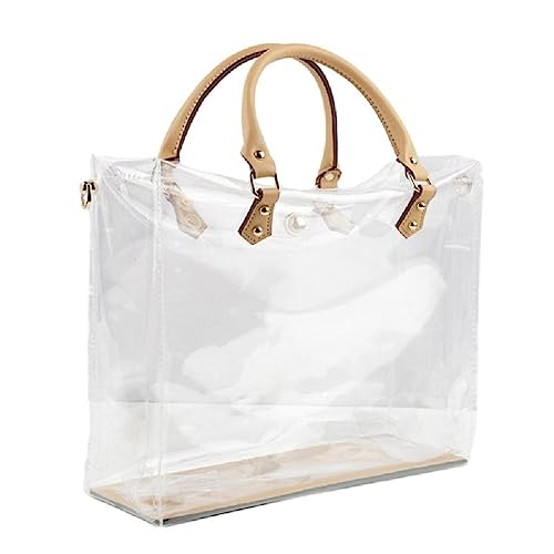 OFFILICIOUS Durchsichtige PVC DIY Tragetasche Handtasche Herstellung Taschen Handwerk Zubehör Werkzeugset Geburtstag Urlaub Tasche Herstellung OFFILICIOUS Durchsichtige PVC DIY Tragetasche Handtasche Herstellung Taschen Handwerk Zubehör Werkzeugset Geburtstag Urlaub Tasche Herstellung von OFFILICIOUS