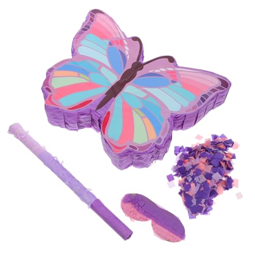 OFFSCH 1 Satz Butterfly Piñata für Mädchengeburtstagsfeier Piñata Konfetti für Süße Überraschungen und Interaktive Partyspiele OFFSCH 1 Satz Butterfly Piñata für Mädchengeburtstagsfeier Piñata Konfetti für Süße Überraschungen und Interaktive Partyspiele von OFFSCH
