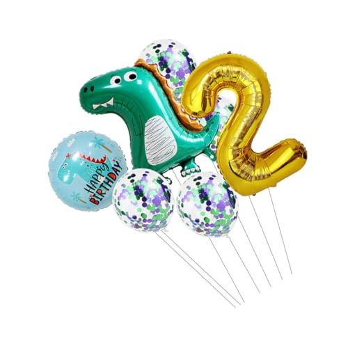 OFFSCH 1 Satz Dinosaurier-Ballon-Set Partyballon Luftballons thematische geburtstagsballons tiere folienballon Partyschmuck Partydekoration Partyzubehör dino ballons Aluminiumfolie OFFSCH 1 Satz Dinosaurier-Ballon-Set Partyballon Luftballons thematische geburtstagsballons tiere folienballon Partyschmuck Partydekoration Partyzubehör dino ballons Aluminiumfolie von OFFSCH