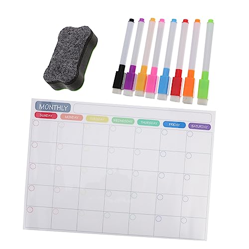 OFFSCH 1 Satz Kalender Blatt Für Kühlschrank Mahlzeit Notizblock Löschbarer Kalender Magnetplaner Speisekarte Diät Essensplaner Aufkleber Für Den Kühlzeitplan Umweltschutzgummi Magnetisch OFFSCH 1 Satz Kalender Blatt Für Kühlschrank Mahlzeit Notizblock Löschbarer Kalender Magnetplaner Speisekarte Diät Essensplaner Aufkleber Für Den Kühlzeitplan Umweltschutzgummi Magnetisch von OFFSCH