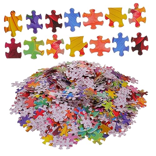 OFFSCH 1 Satz Puzzle für Regenbogenblumen Puzzle Lernspielzeug Kognitiven Fähigkeiten Motorischen Fähigkeiten und Farbwahrnehmung für Ab Jahren von OFFSCH